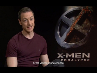 Interview de James McAvoy pour X-Men : Apocalypse