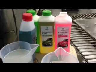 GraSS Active Foam Effect vs Kenotek Cargo 3700