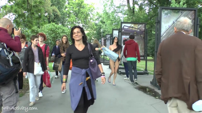 Eileen Nude in Public 3