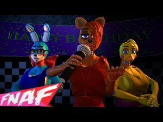 FIVE NIGHTS AT FREDDY'S SONG (NOTICE ME SENPAI) FNAF Music Video