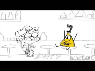 Gravity Falls комикс | С днём рождения Билл Сайфер!
