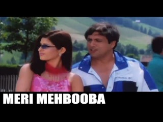 Meri Mehbooba | Sonu Nigam | Jodi No.1 Songs | Govinda, Twinkle Khanna