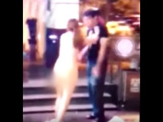 Girl strips naked in shopping centre 'after boyfriend refuses to buy her iPhone 6s'