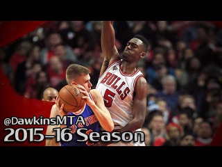Kristaps Porzingis vs Bobby Portis Rookies Duel 2016.01.01 - 16 Pts, For Portis G, 9 For KP