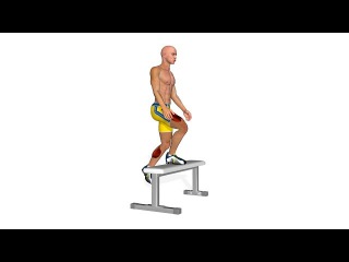 Упражнения для ягодиц: Step Ups