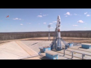 Космодром Восточный. Пуск РКН Союз-2.1а.