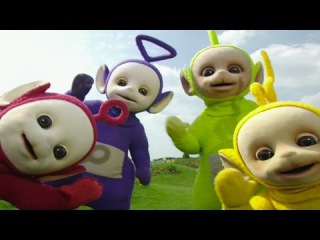 Teletubbies Happy Birthday Party Singing Elsa Olaf Parody