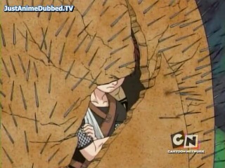 Naruto - Episode 34 - Akamaru Trembles: Gaara's Cruel Strength!