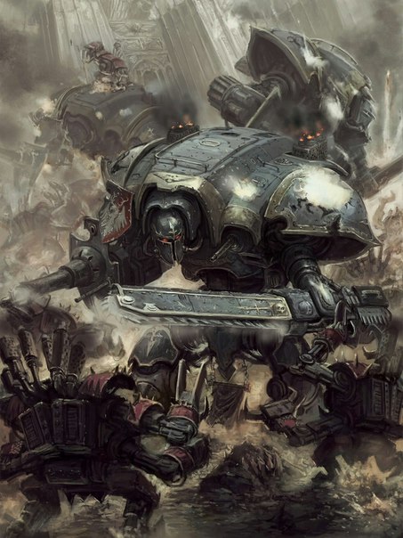 #ImperialKnight from #Wh40k by #ukitakumuki