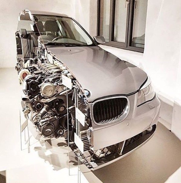 #BMW e60 в разрезе