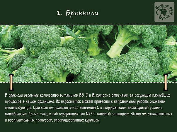 10 продуктов для очистки организма от никотина