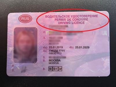 ГИБДД: «права» с переводом абсолютно законны 