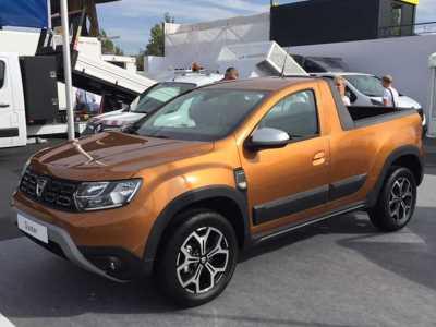 В линейке Dacia появится утилитарный пикап 