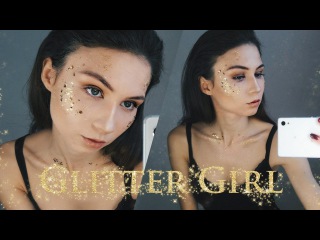 Хеловін Макіяж 2016 / Glitter Girl Makeup Tutorial / Halloween makeup 2016