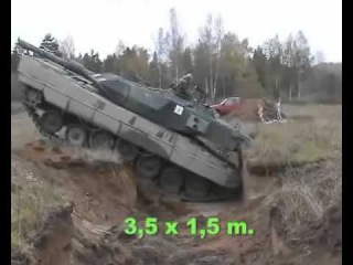 This is How A Tank Crosses Trenches At Low Vs High Speeds