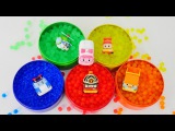 Oyuncak arabalarla renkli orbeez oyunları. Robocar Poli ile renkleri öğreniyoruz. Anasınıfı oyunları