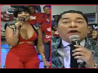 El Pacha provoca a Ana Carolina en vivo | pegate y gana con el pacha