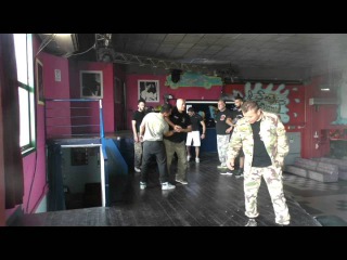 Real Self defense against a knife attack Vadim Starov's Seminar Italy with the school of Krav Maga