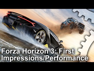 Forza Horizon 3: First Hands-On/Gameplay Frame-Rate Test