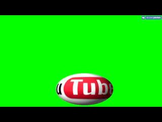 ФУТАЖ ШАР YouTube НА ЗЕЛЁНОМ ФОНЕ ЭКРАНА - FREE GREEN SCREEN BACKGROUNDS VIDEO FROM yda4aTV