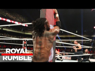 Kofi Kingston pulls off another miraculous save in the Royal Rumble Match: Royal Rumble 2017