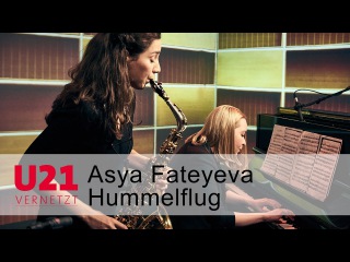 Asya Fateyeva mit dem Hummelflug bei U21-VERNETZT
