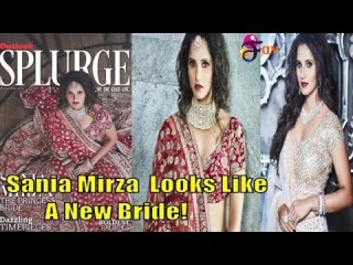 Sania Mirza As She Looks Like A New Bride!