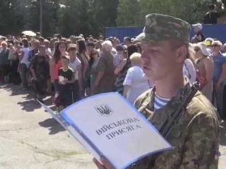 Присяга строковиків-десантників