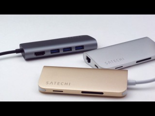 Satechi Aluminum Multi-Port Adapter 4K HDMI