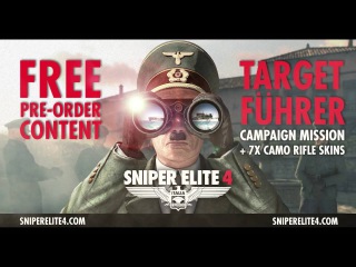 Первый геймплейный трейлер Sniper Elite 4