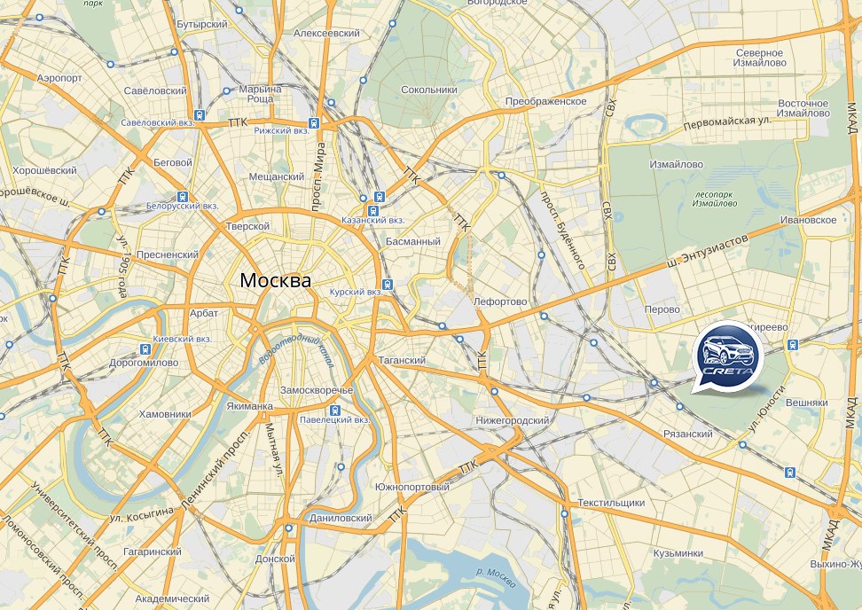 Марьино карта москвы