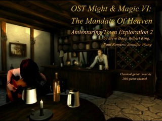 OST Might and Magic VI: The Mandate Of Heaven - Adventuring, Town Exploration 2 (Classical guitar)