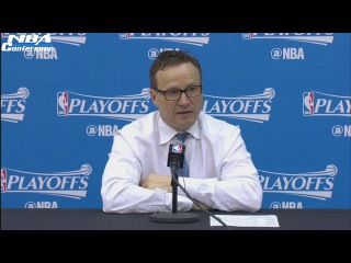 Scott Brooks Postgame Interview | Hawks vs Wizards | Game 5 | April 26, 2017 | NBA Playoffs