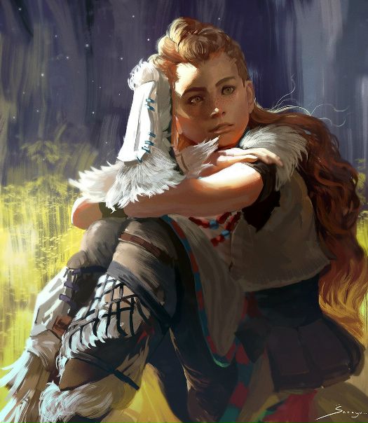 Aloy from #HZD by #SarayuRuangvesh