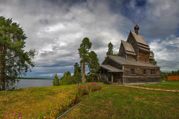 Церковь Георгия Победоносца в Юксовичах (Подпорожский район Ленинградс