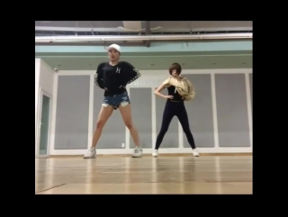 Lime dance practice with Gorilla Crew's Jia
