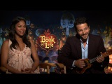 BOOK OF LIFE Interviews: Zoe Saldana, Diego Luna, Ice Cube, Ron Perlman, Kate Del Castillo