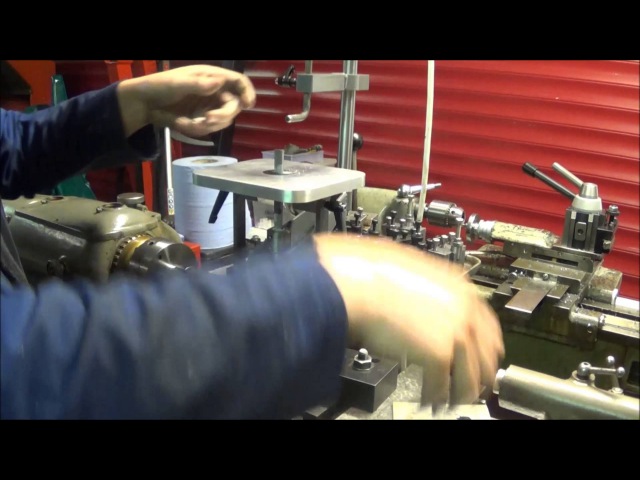 Homemade Lathe Mounted Die Filer