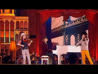 Братья Бессоновы - скрипка, фортепиано, музыка из к/ф «Запах женщины» // Синяя птица 2016