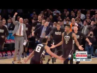 Tissot Buzzer Beater: Giannis Antetokounmpo Wins It For Bucks | 01.04.17 #NBANews #NBA