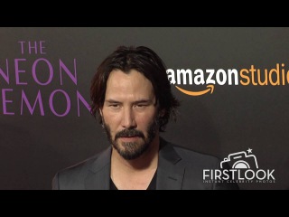 Keanu Reeves at Neon Demon LA premiere