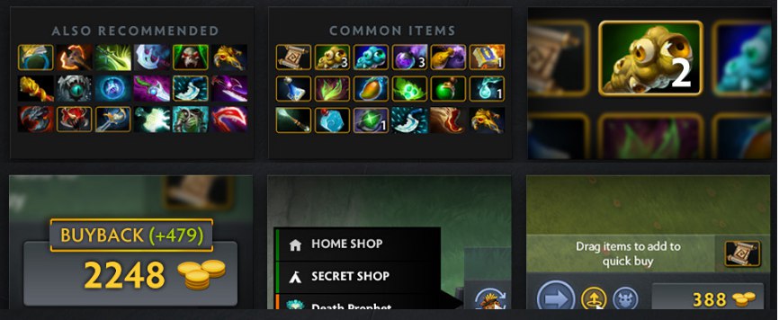 Dota 2 Магазин