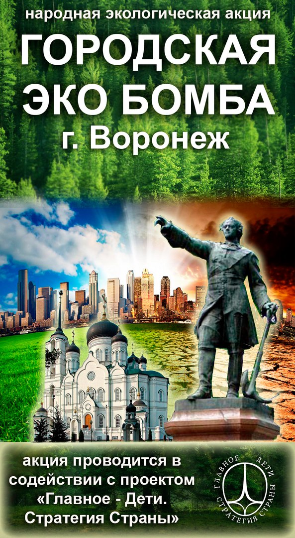Афиша Воронеж Городская ЭКОбомба г. Воронеж