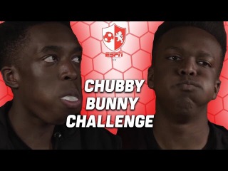 THE MESUT OZIL CHUBBY BUNNY CHALLENGE