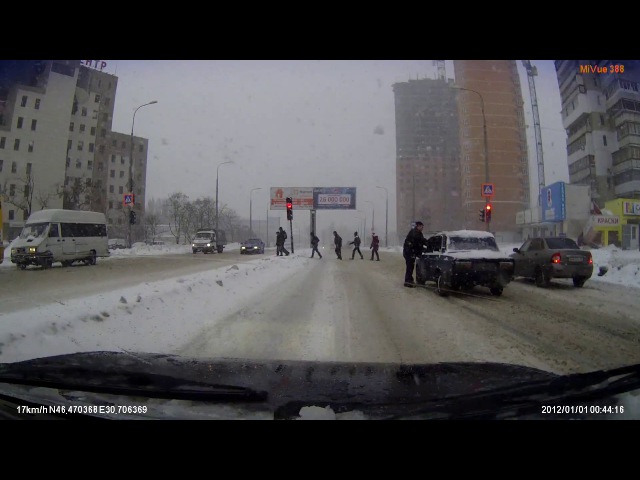 ДТП Одесса. 11.01.2017 Возле ФОЗЗИ.