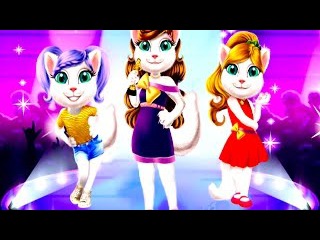 КОШКА АНЖЕЛА В САЛОНЕ КРАСОТЫ! МУЛЬТИКИ Про КОТА. Мультфильмы Для Девочек И Мальчиков