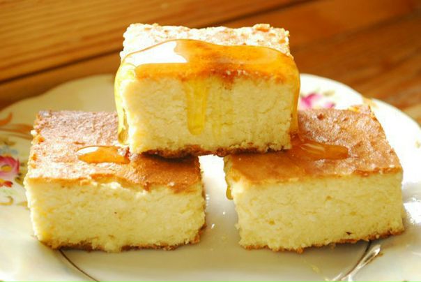 Творожная запеканка без муки, манки и сахара! 