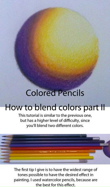 Colored Pencils - Blending Tutorial