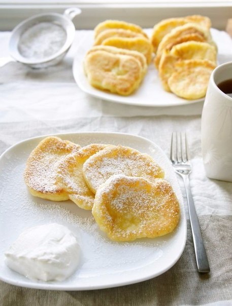 Банановые сырники без сахара 