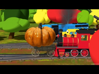 Развивающий мультфильм для детей. Паровозик Шонни. Учим размеры